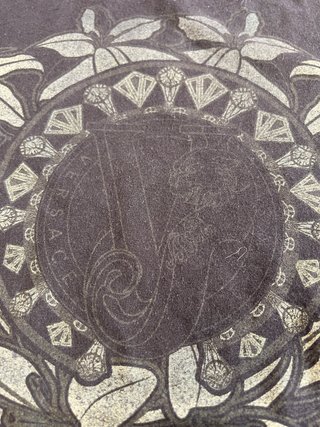 Camiseta Versace Jeans Negra Estampada