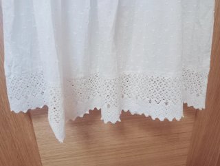 Vestido blanco estilo ibicenco