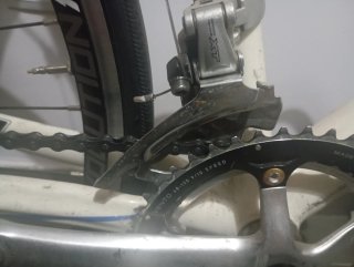 Bicicleta BH Blanca y Azul