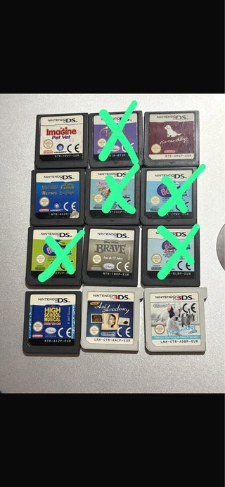 Lote Juegos Nintendo DS y 3DS