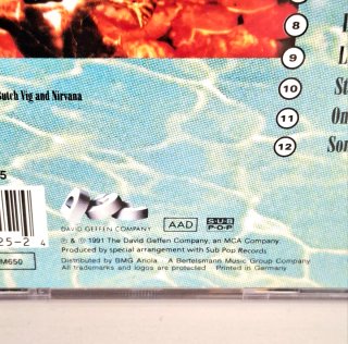 NUEVO - NIRVANA - Nevermind