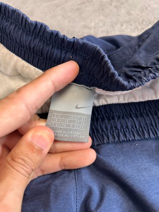 Nike Vintage Pantalones Deportivos Azul Oscuro
