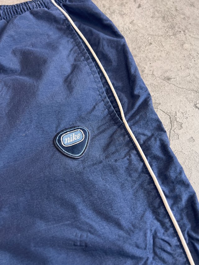 Nike Vintage Pantalones Deportivos Azul Oscuro