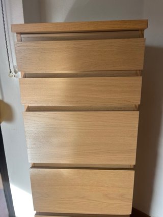Cómoda Malm Ikea Madera Nueva