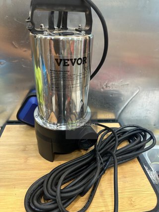 VEVOR Bomba Sumergible de Aguas Residuales 1100W