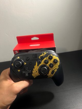 Mando Pro Controller Nintendo Switch Monster Hunte
