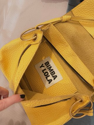 Bolso Bimba y Lola Piel Amarillo