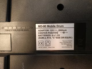 Batería Electrónica Millenium MD-90