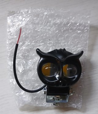 Luz tipo  búho  para patinete eléctrico