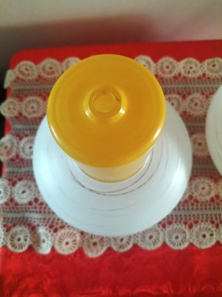 Coppia plafoniere vetro anni 60