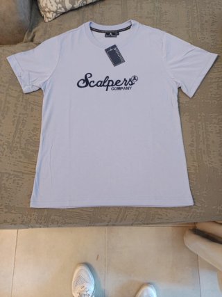 Camiseta Scalpers Logo Bordado Talla S