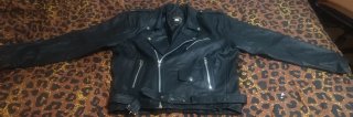 Chaqueta Biker Negra