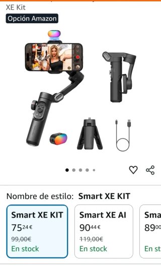 XE Kit Smart Gimbal para Móvil