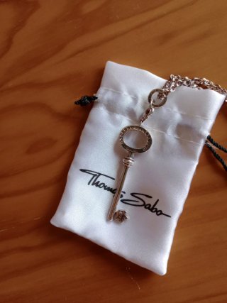Colgante  llave de plata Thomas Sabo