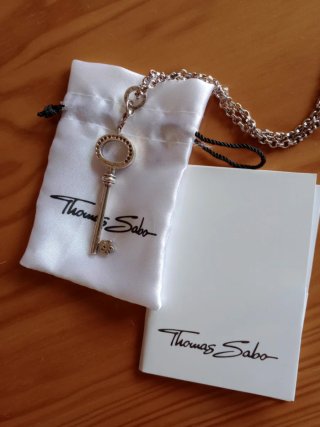 Colgante  llave de plata Thomas Sabo