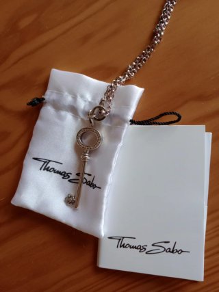 Colgante  llave de plata Thomas Sabo