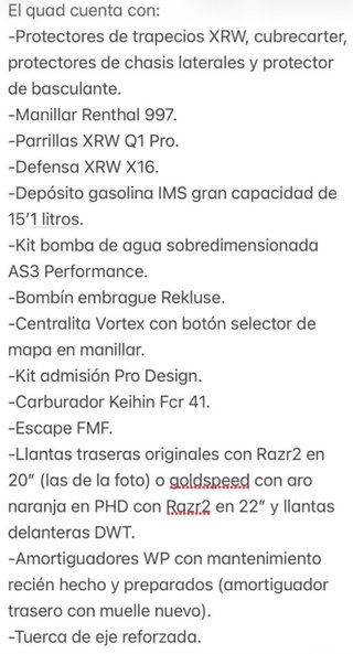 Quad KTM 525 XC