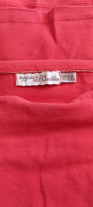 Camiseta sin mangas roja T. M