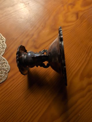 Candelabro Alpaca Antiguo