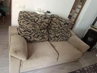 Muebles de salón y dormitorio matrimonial,sofácama