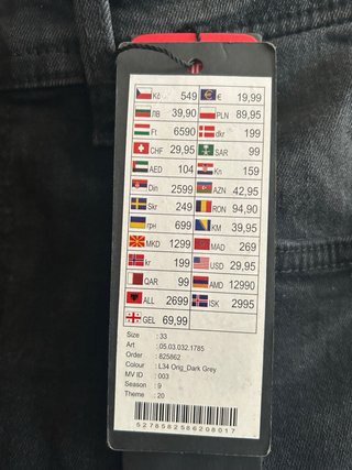 Pantalón skinny negro FSBN Talla 33/34