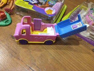 Set y camión Polly Pocket