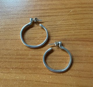 Pendientes aro estilo Uno de 50