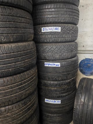 Ruedas 275/45-21 y 265/45-21