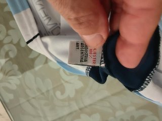 Camiseta Homenaje Maradona Fila Talla 10 Vintage