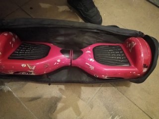 Hoverboard Eléctrico Rosa con Bolsa