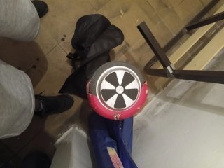 Hoverboard Eléctrico Rosa con Bolsa