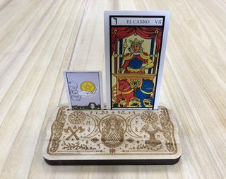 Expositor Cartas Tarot Triple Diosa