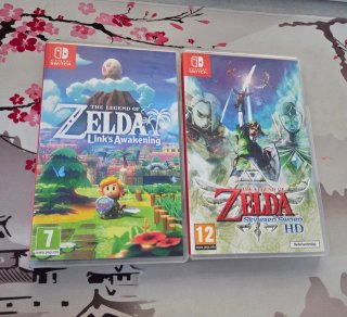 Zelda Link's Awakening y Skyward Sword switch