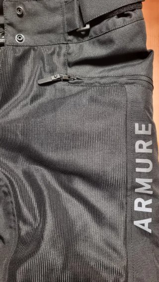 Pantalón Moto Armure Negro Talla 40