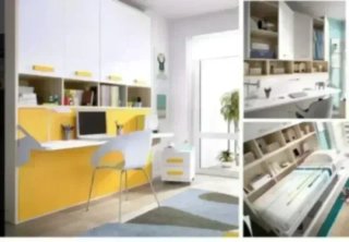 Cama abatible Rimobel con escritorio