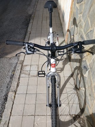 Bicicleta MTB Híbrida Blanca