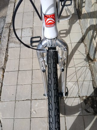 Bicicleta MTB Híbrida Blanca