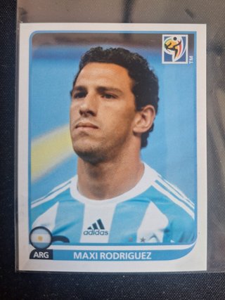 Cromo Panini Maxi Rodriguez Mundial Sudáfrica 2010