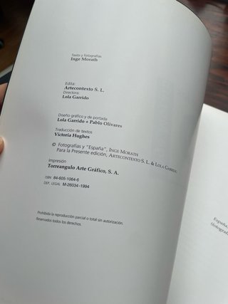 INGE MORATH LIBRO FOTOGRAFÍA ESPAÑA MAGNUM FOTOS