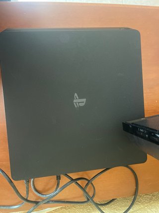 Consola PS4 + 8 Juegos + Mando Azul