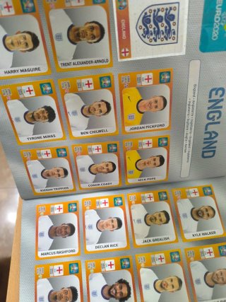 Álbum Panini Euro 2020 Completo