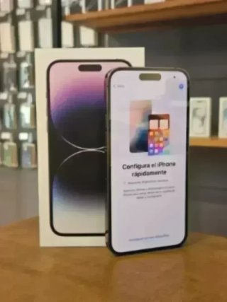 IPHONE 14 PRO MAX 128GB MORADO BATE. 100%