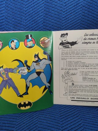 Álbum Cromos Batman 1993 Panini Completo
