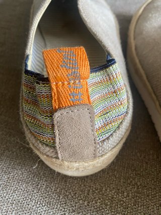 Alpargatas Beige y Multicolor