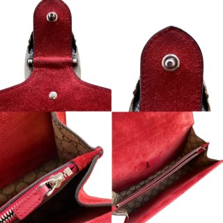 Bolso Gucci Beige y Rojo