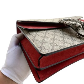 Bolso Gucci Beige y Rojo
