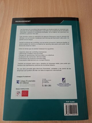 Finanzas y controlling internacionales. Revista...