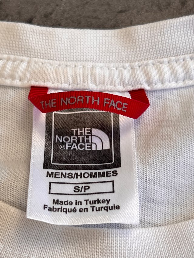Camiseta The North Face Blanca Logo Grande