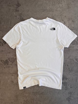 Camiseta The North Face Blanca Logo Grande