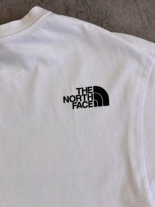 Camiseta The North Face Blanca Logo Grande